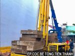 Ép cọc bê tông Long An Trọn gói giá rẻ